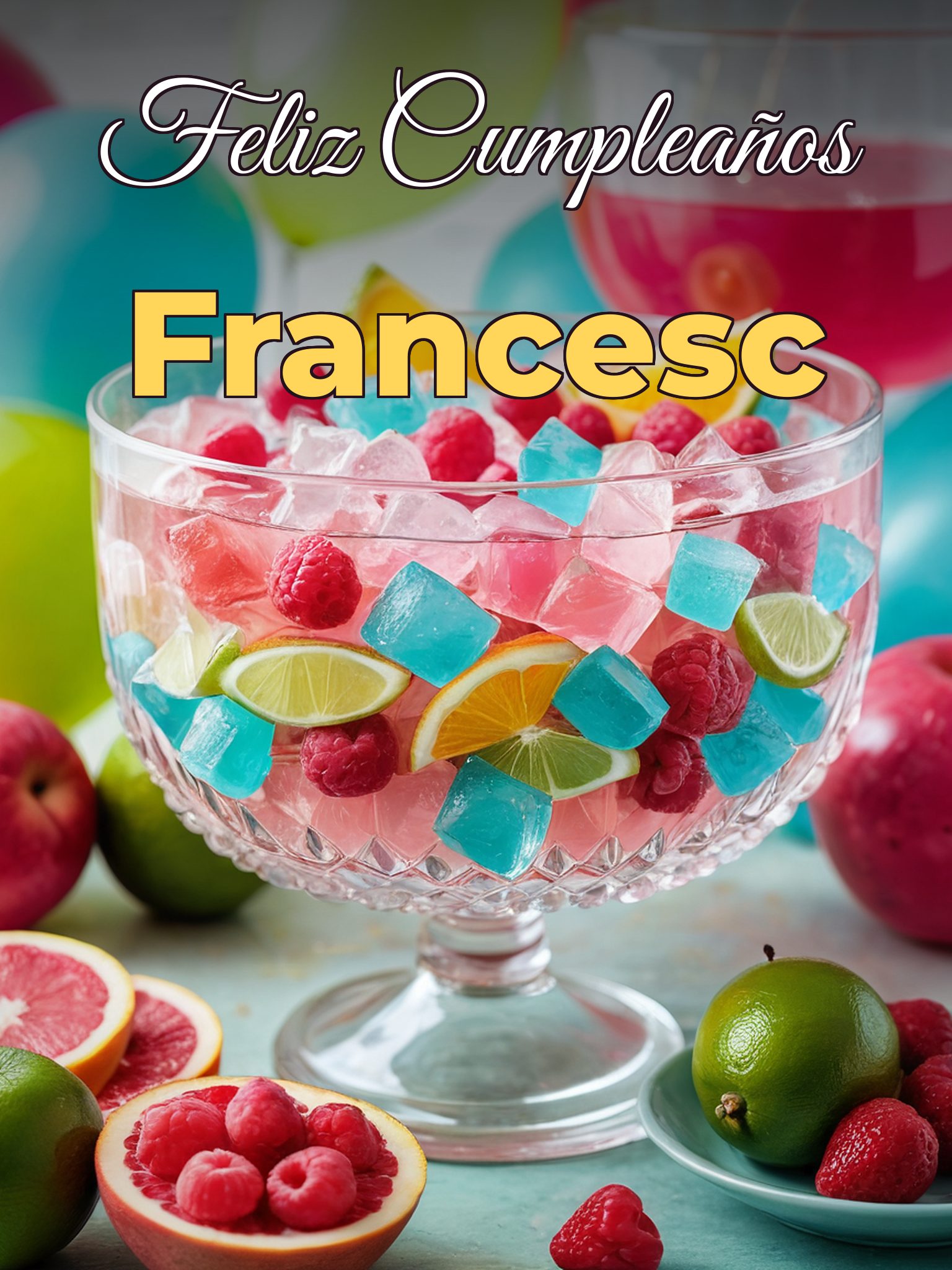 Feliz cumpleaños francesc