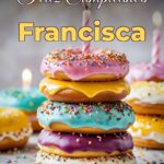 feliz cumpleaños francisca