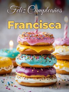 Feliz cumpleaños francisca