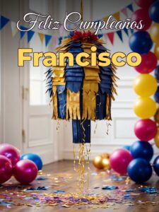 Feliz cumpleaños francisco