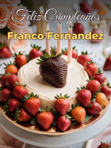 Feliz cumpleaños franco fernandez