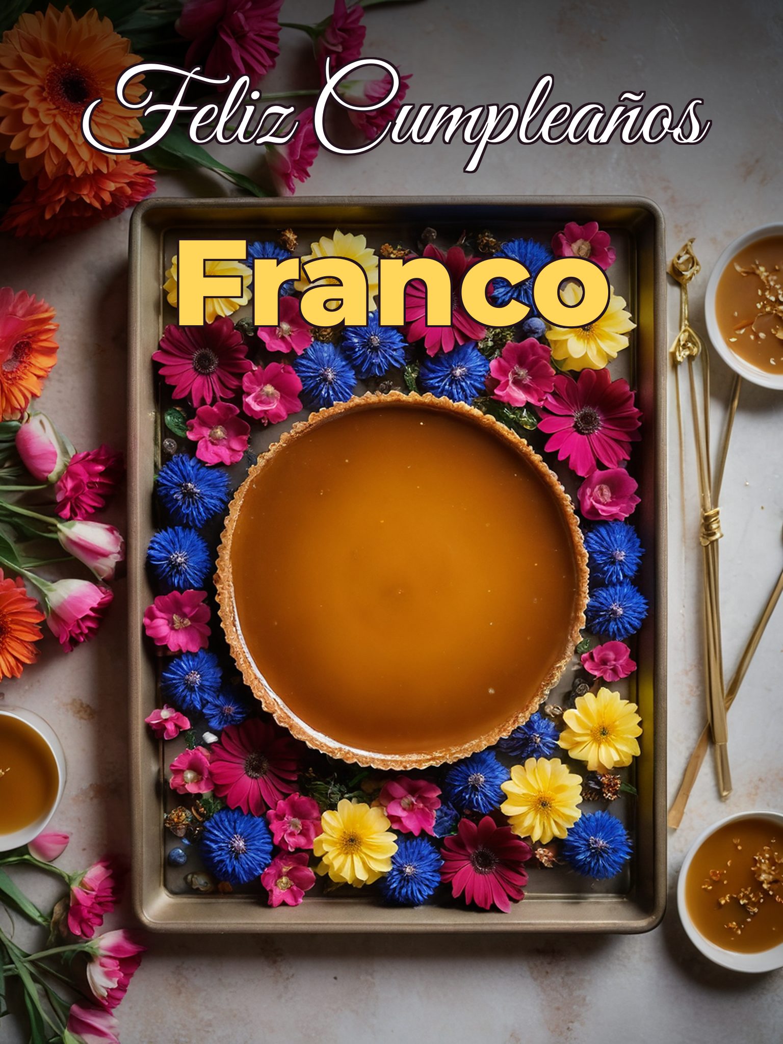 Feliz cumpleaños franco