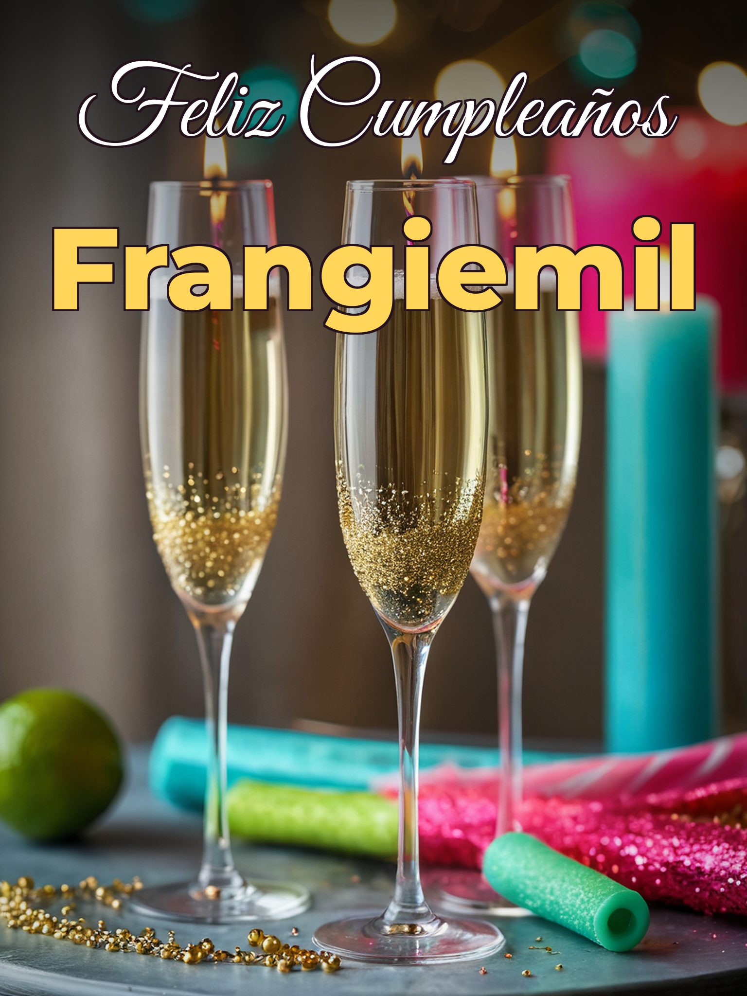 Feliz cumpleaños frangiemil