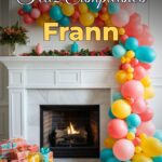 feliz cumpleaños frann