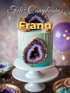 Feliz cumpleaños frann