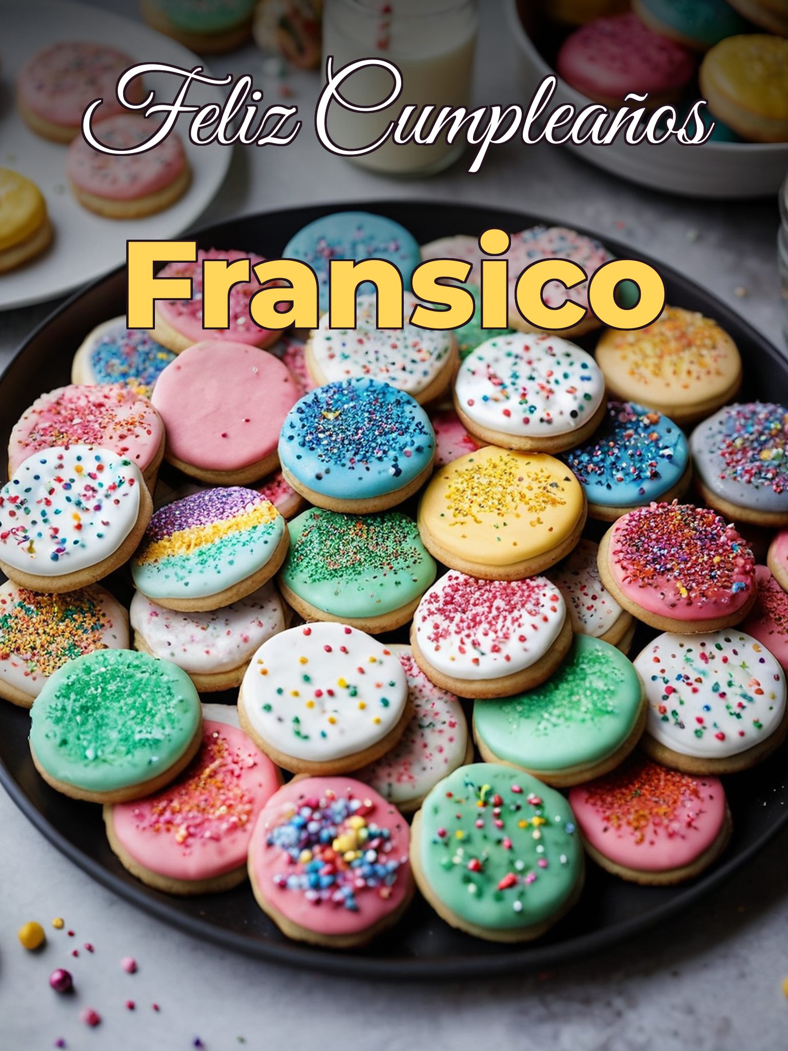 Feliz cumpleaños fransico