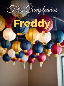 Feliz cumpleaños freddy