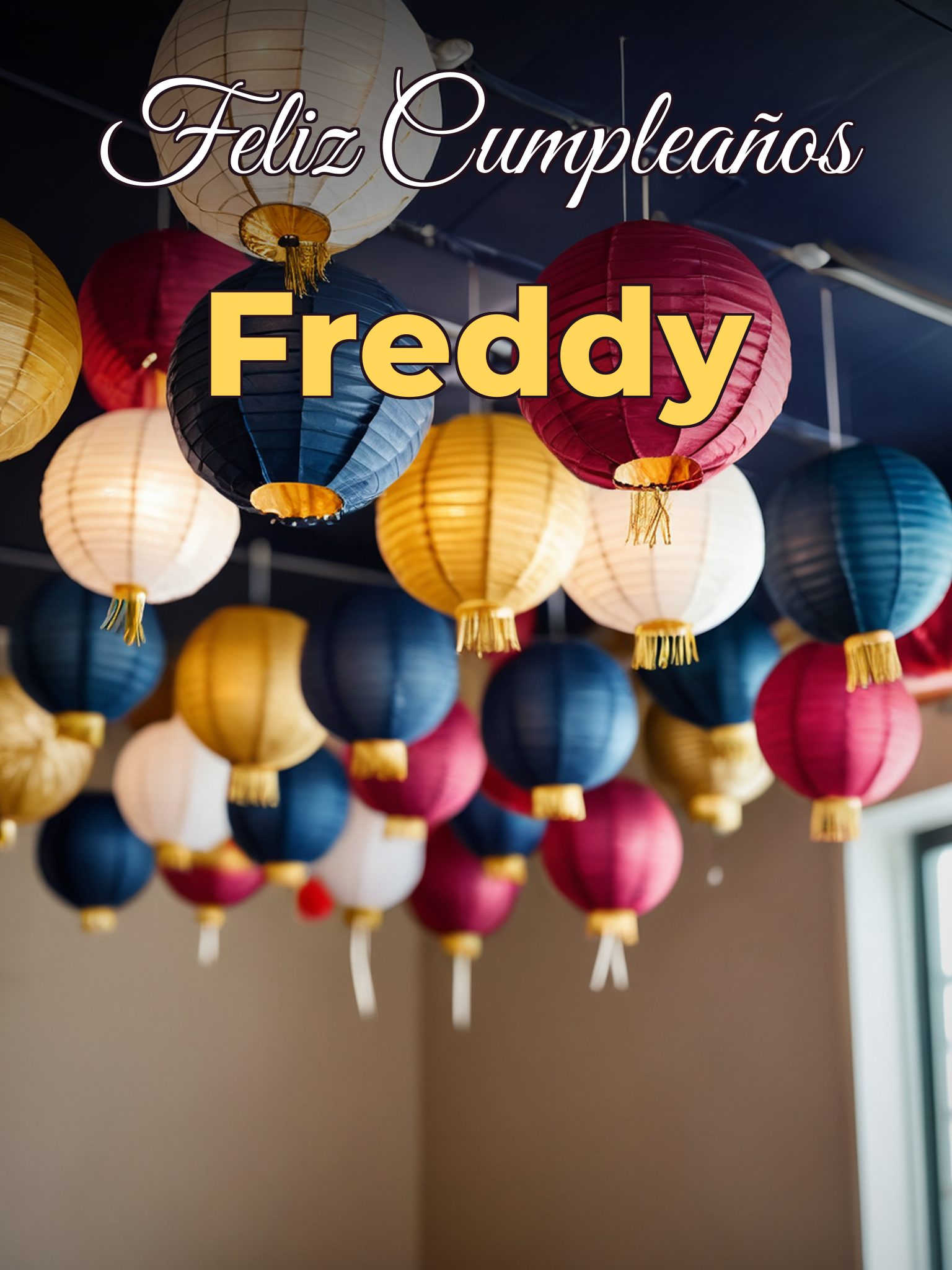 Feliz cumpleaños freddy