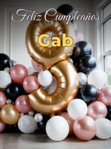 Feliz cumpleaños gab
