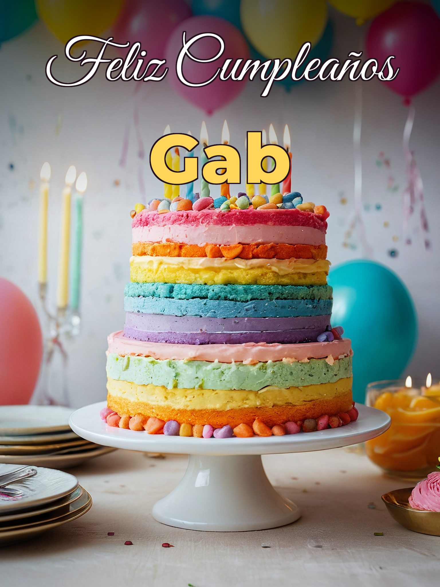 Feliz cumpleaños gab