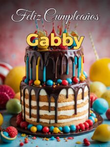 Feliz cumpleaños gabby