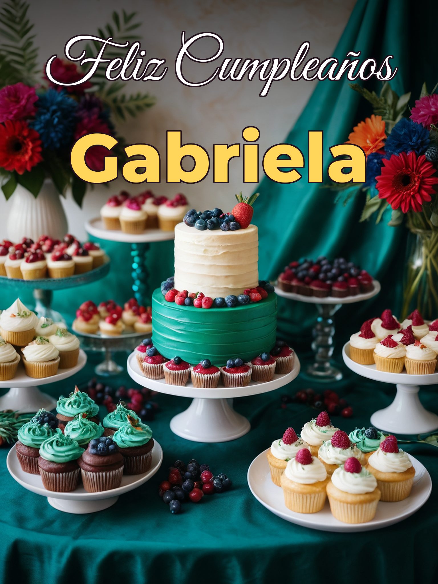 Feliz cumpleaños gabriela