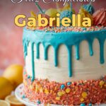 feliz cumpleaños gabriella