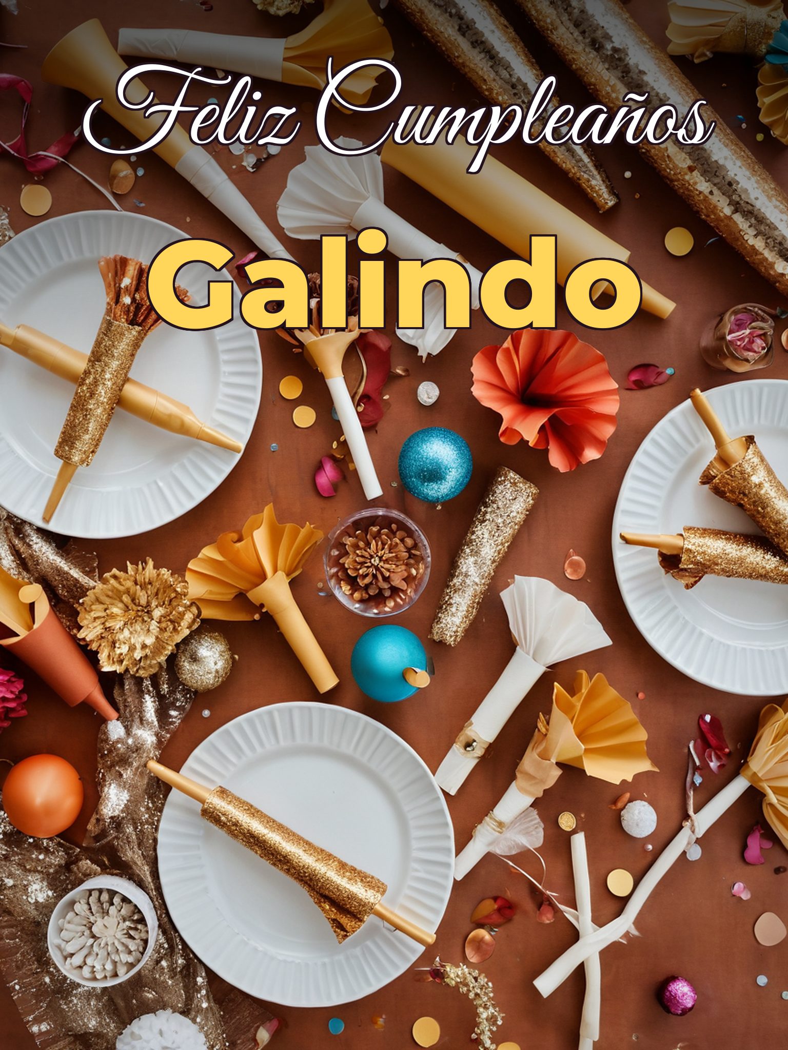 Feliz cumpleaños galindo