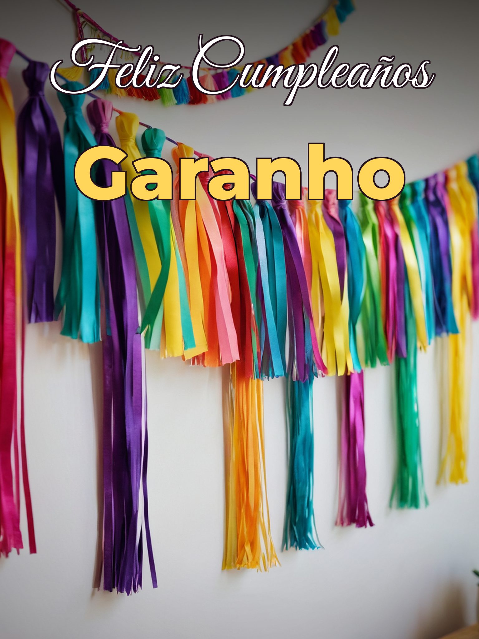 Feliz cumpleaños garanho
