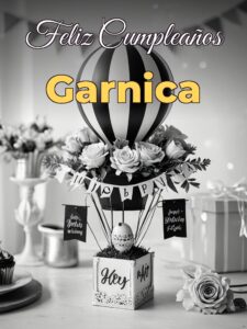 Feliz cumpleaños garnica