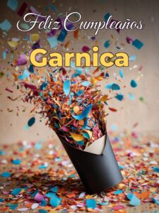 Feliz cumpleaños garnica