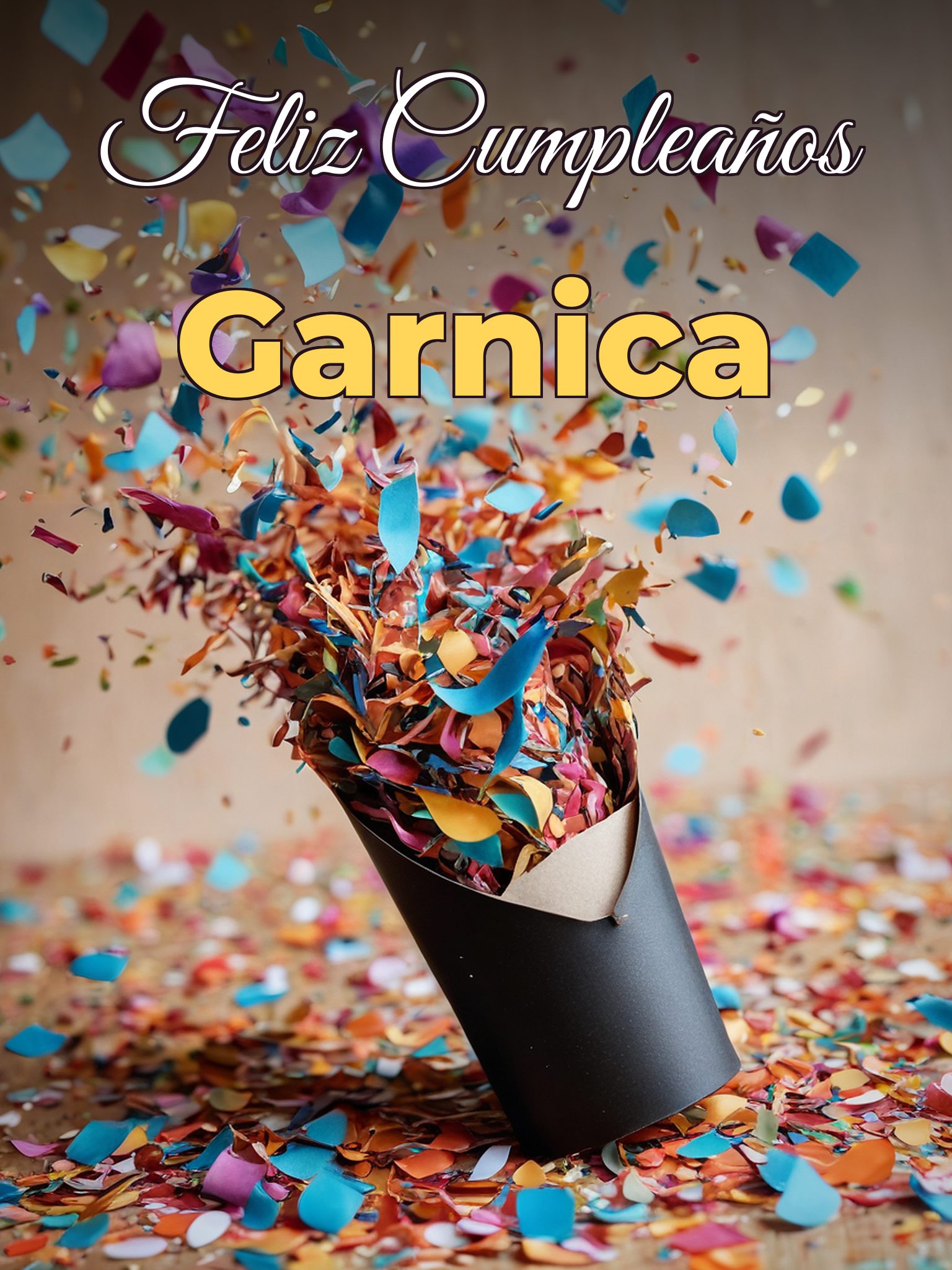 Feliz cumpleaños garnica