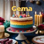feliz cumpleaños gema
