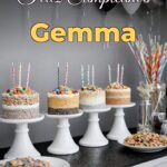 feliz cumpleaños gemma