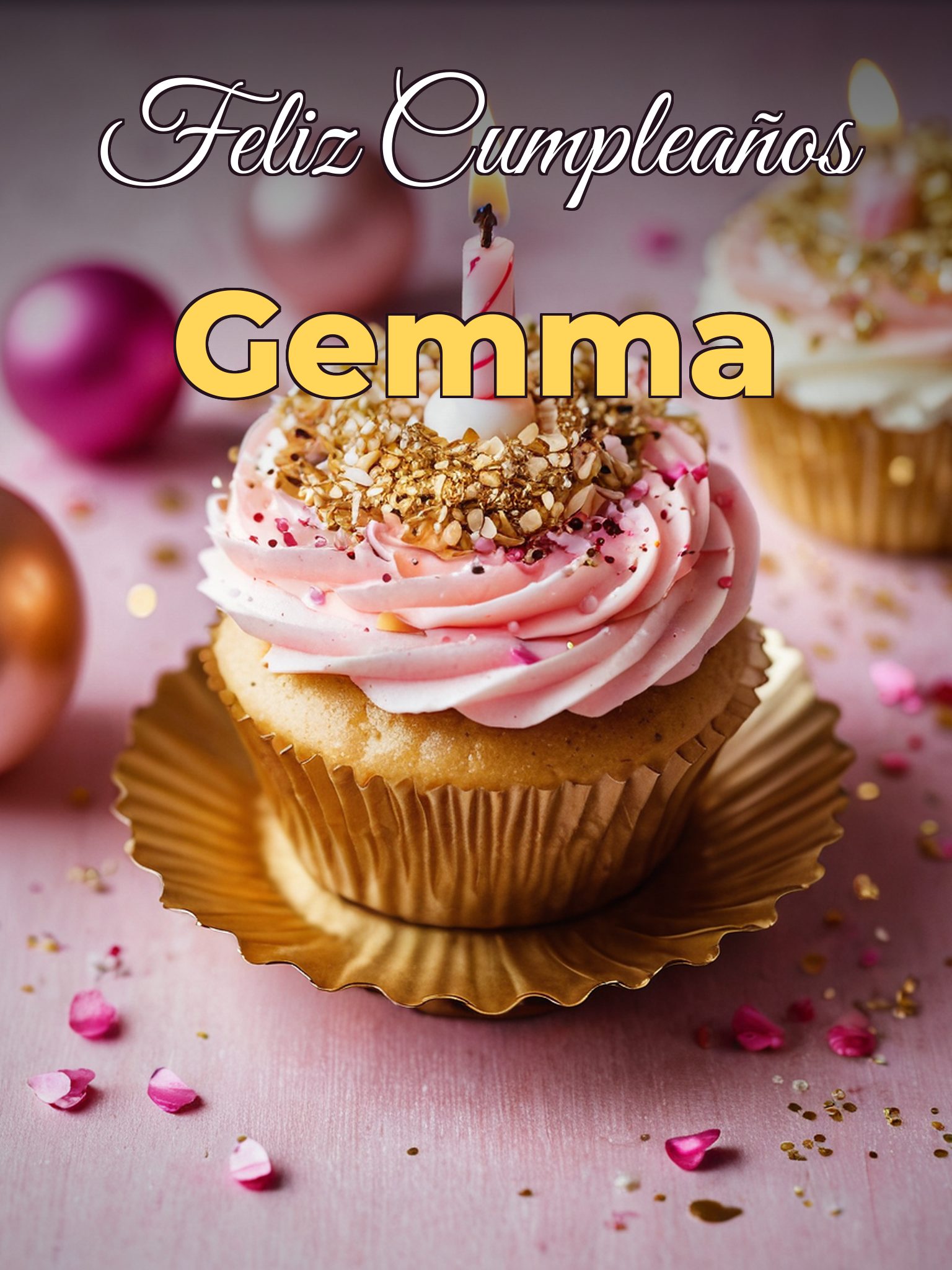 Feliz cumpleaños gemma