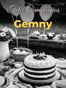 Feliz cumpleaños gemny