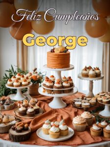 Feliz cumpleaños george