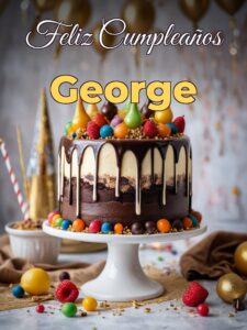 Feliz cumpleaños george