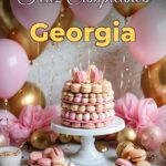 feliz cumpleaños georgia