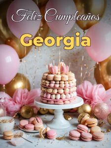 Feliz cumpleaños georgia
