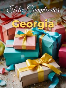 Feliz cumpleaños georgia