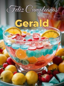 Feliz cumpleaños gerald