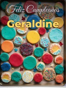 Feliz cumpleaños geraldine