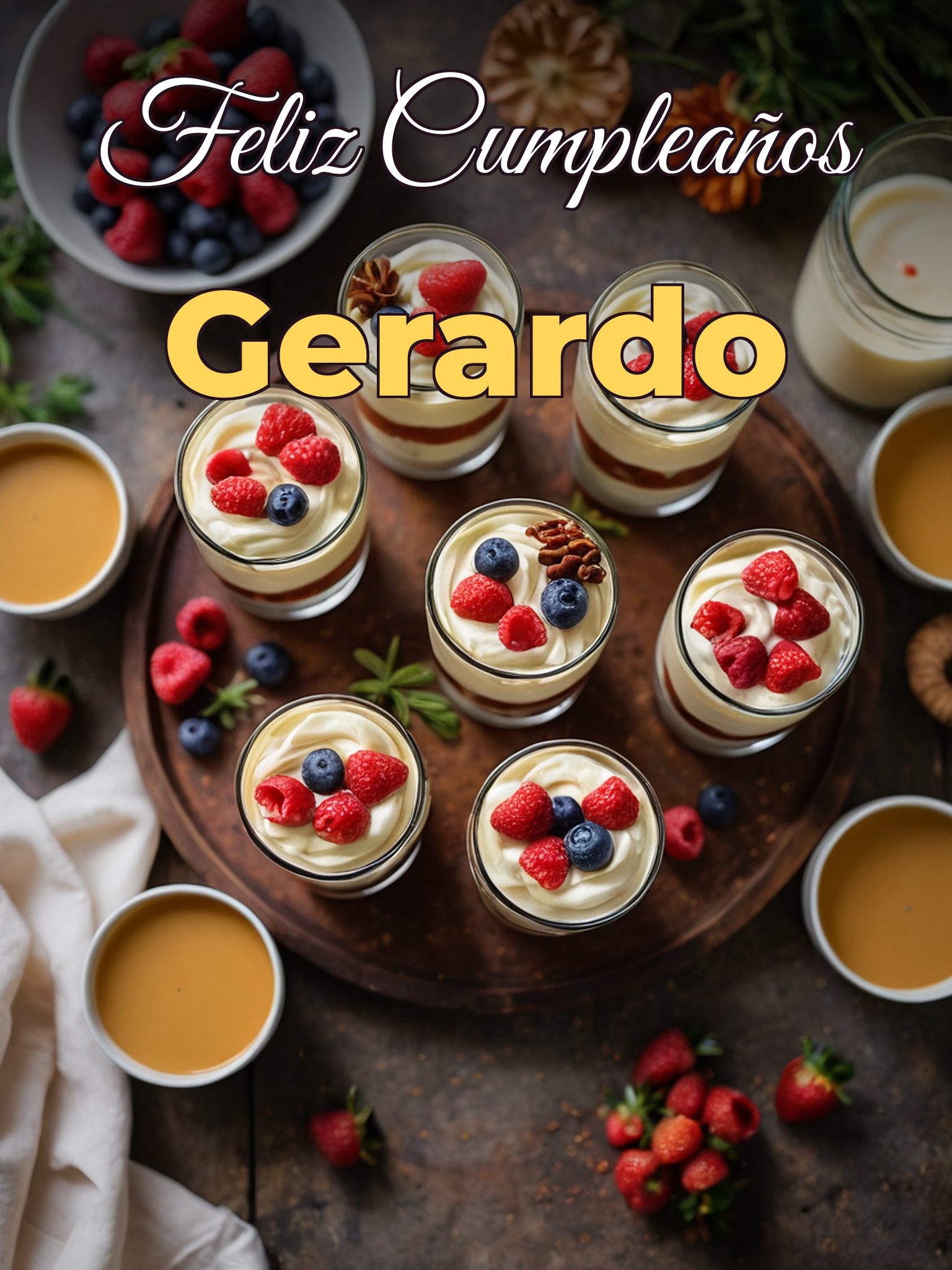 Feliz cumpleaños gerardo
