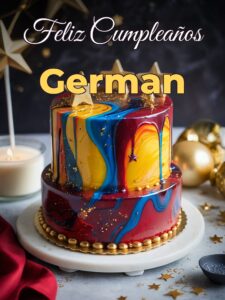 Feliz cumpleaños german