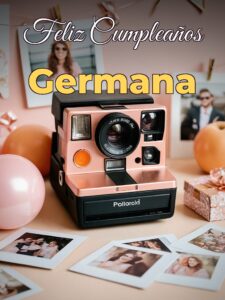 Feliz cumpleaños germana
