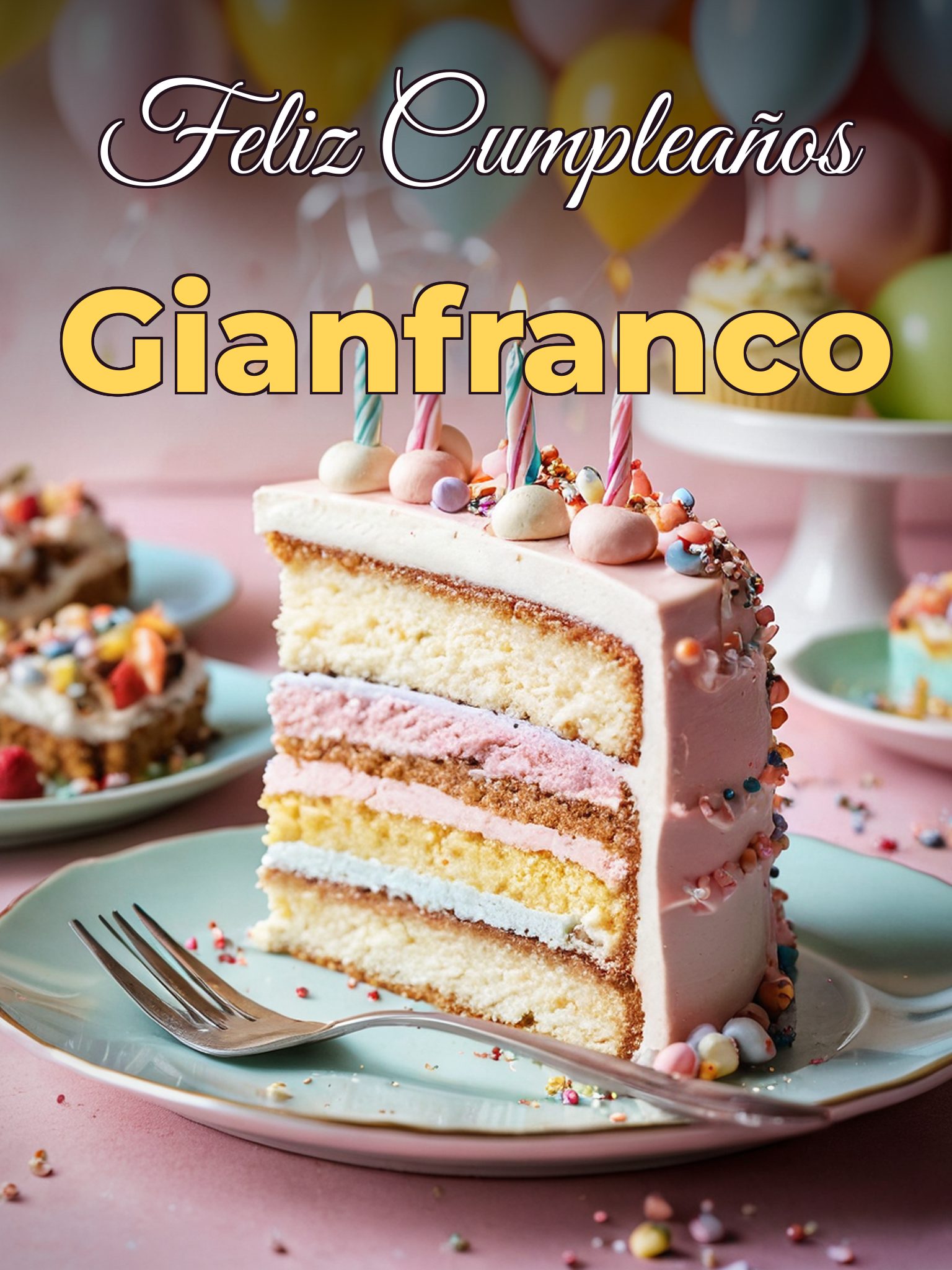 Feliz cumpleaños gianfranco