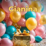feliz cumpleaños gianina