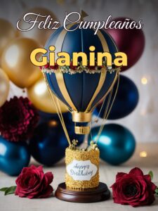 Feliz cumpleaños gianina