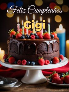 Feliz cumpleaños gigi