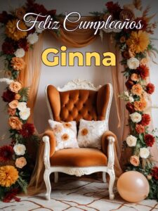Feliz cumpleaños ginna