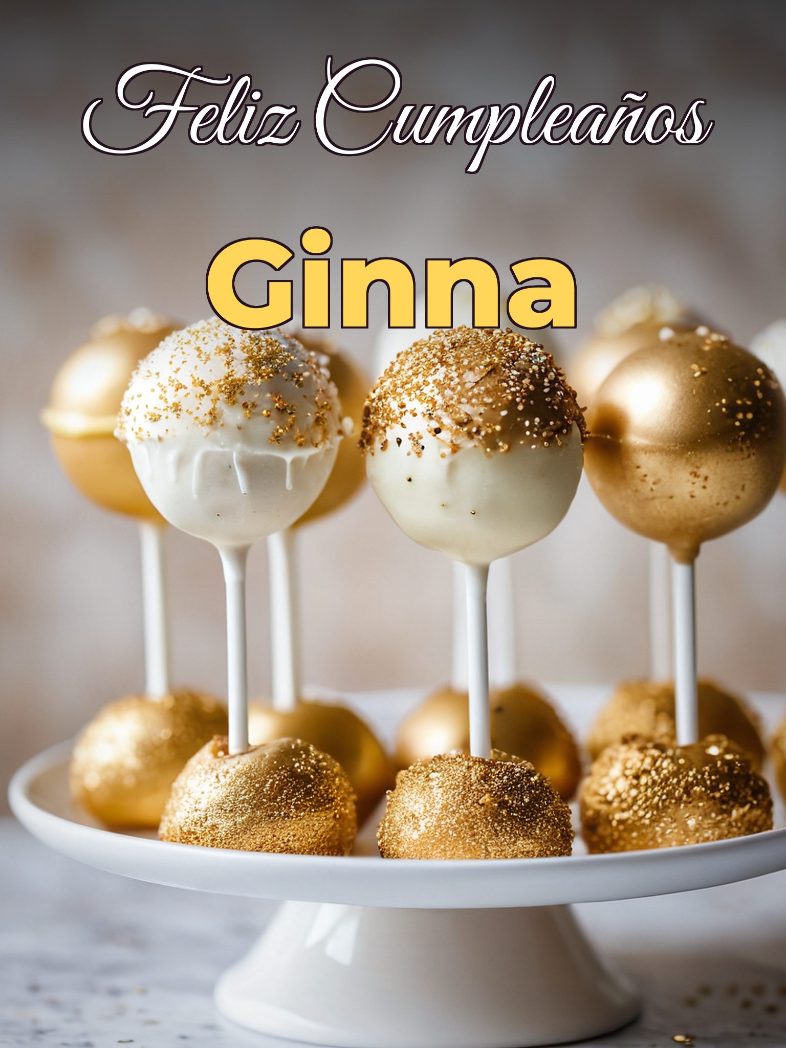 Feliz cumpleaños ginna