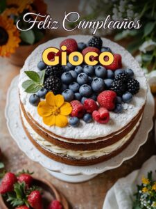 Feliz cumpleaños gioco