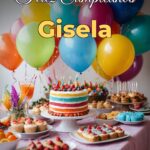 feliz cumpleaños gisela