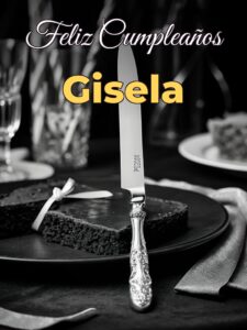 Feliz cumpleaños gisela