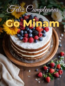 Feliz cumpleaños go minam