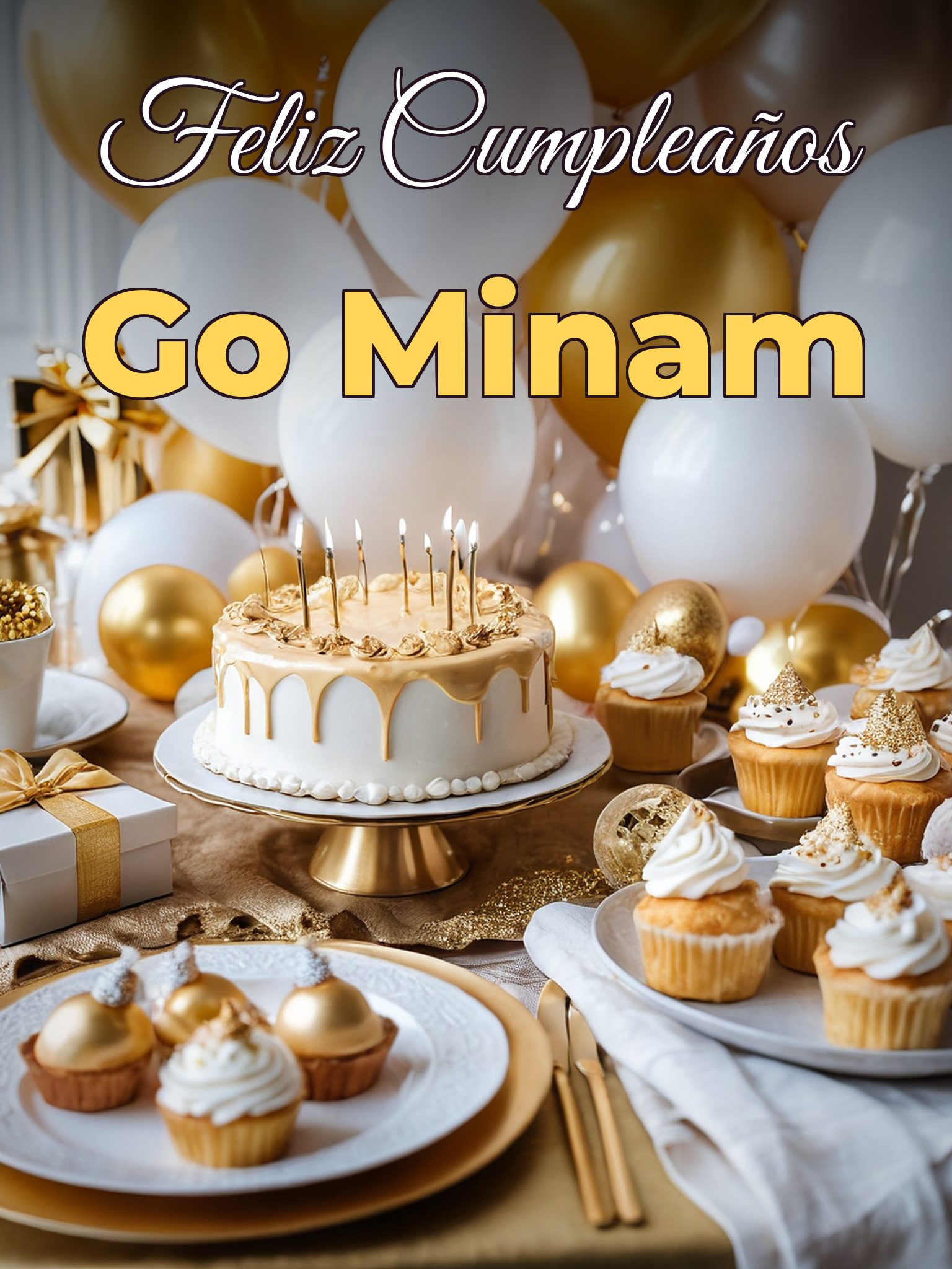 Feliz cumpleaños go minam
