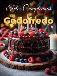 Feliz cumpleaños godofredo