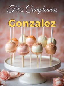 Feliz cumpleaños gonzalez