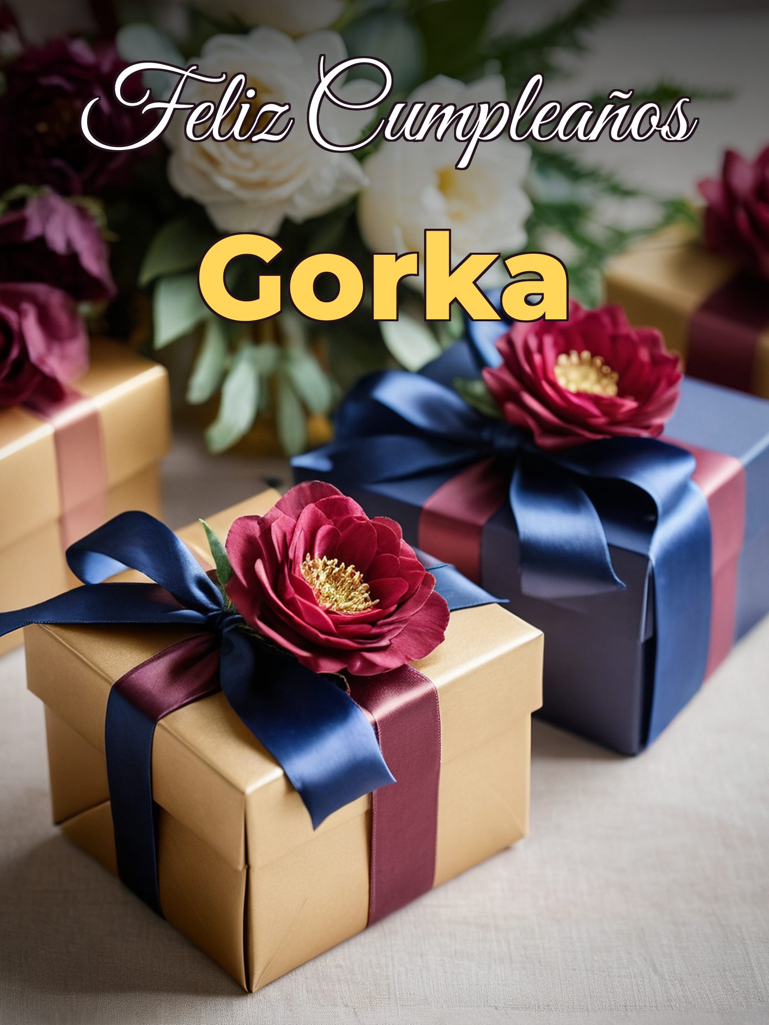 Feliz cumpleaños gorka
